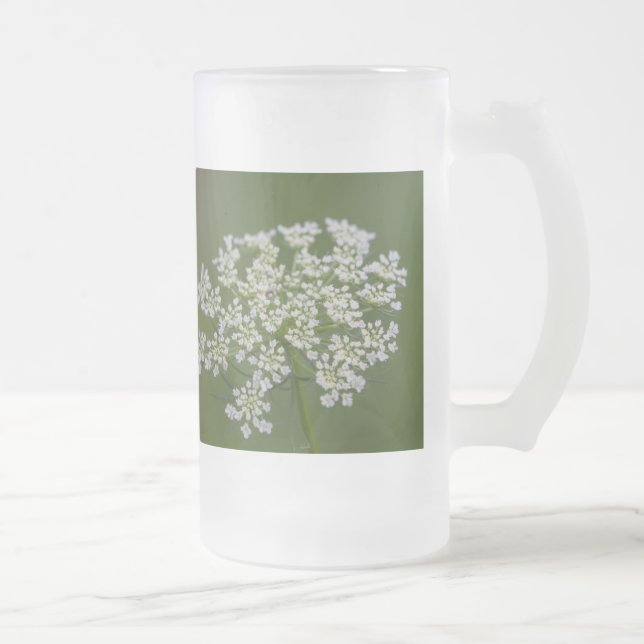 Queen Anne's Snöre Frosted Glass Beer Mugg (Höger)