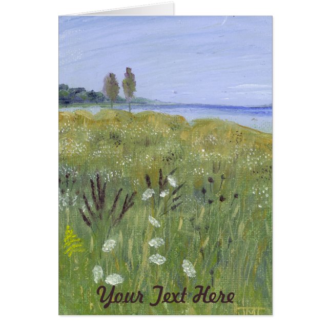 Queen Anne's Snöre Hälsningskort (Framsidan)