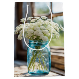 Queen Anne's Snöre i Aqua Mason Burk