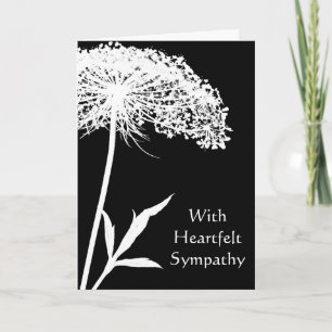 Queen Anne's Snöre Sympathy Card Kort