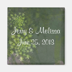 Queen Anne's Snöre Wedding Favor Magnet