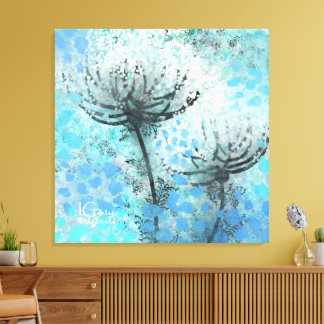 Queen Anns Snöre stretched Canvas