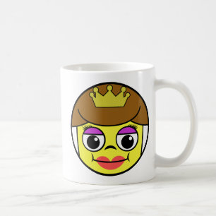 Queen Ansikte Coffee Mugg