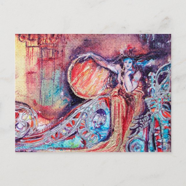 QUEEN ARCADIA Fantasy Vykort (Framsida)