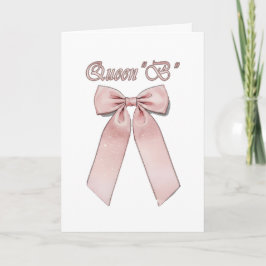 Queen B -  Pink chic bows Kort