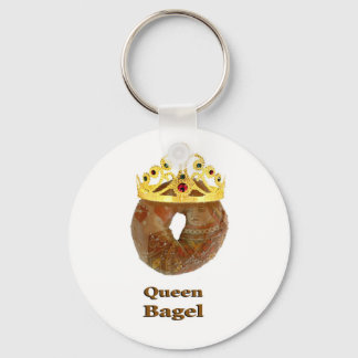 Queen Bagel Nyckelring