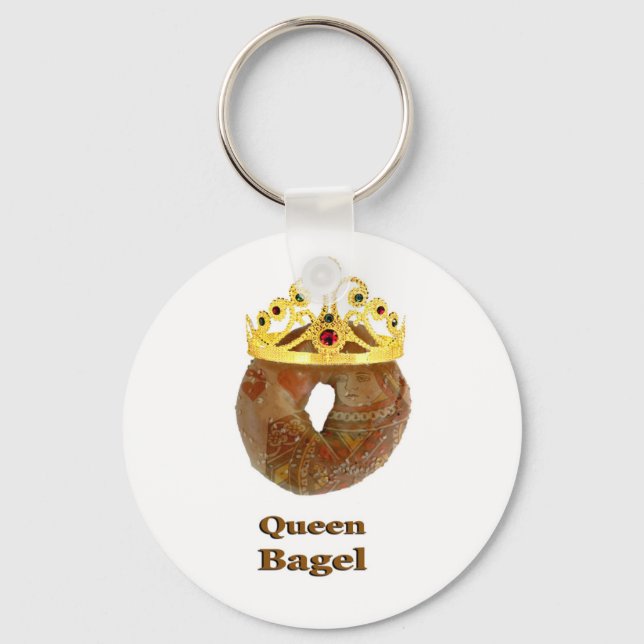 Queen Bagel Nyckelring (Framsida)