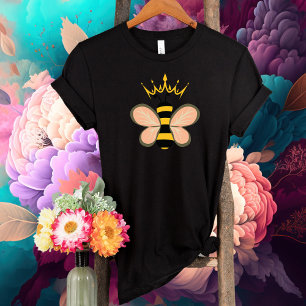 Queen Bee-Bride-Möhippa-Bachelorette Party T Shirt