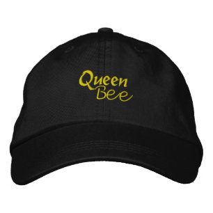 Queen Bee Broderad Keps