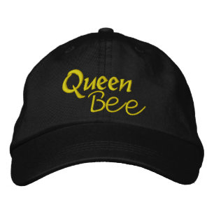 Queen Bee by SRF Broderad Keps