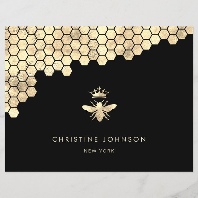 Queen Bee-designen poster (Framsida)