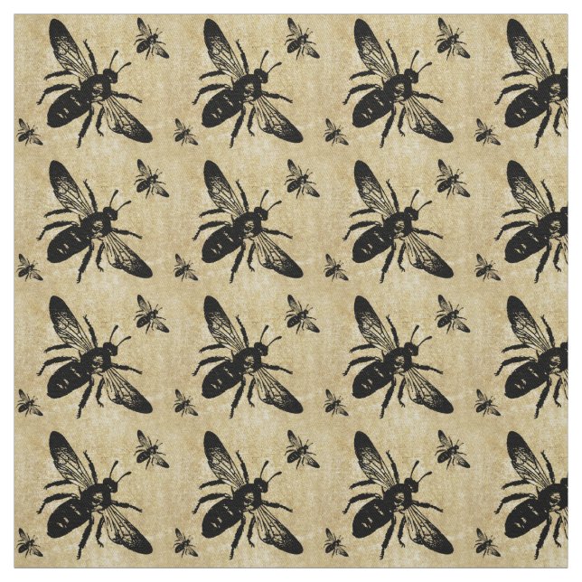 Queen Bee Fabric Tyg (Provkarta)