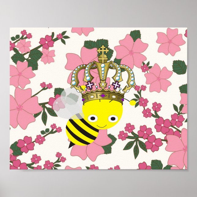 Queen Bee Frameable Poster (Framsidan)