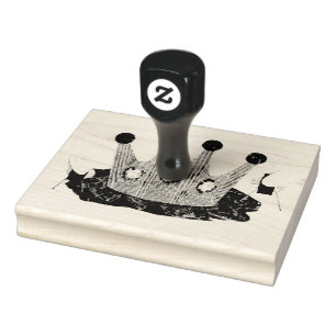 Queen Bee Frimärke Stämpel