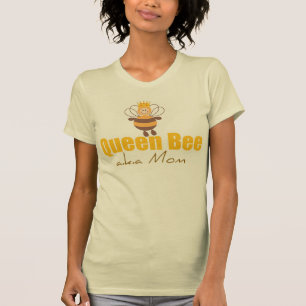 Queen Bee Funny Mors dag Tee Shirt