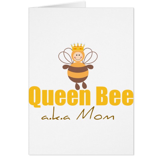 Queen Bee Hälsningskort (Framsidan)