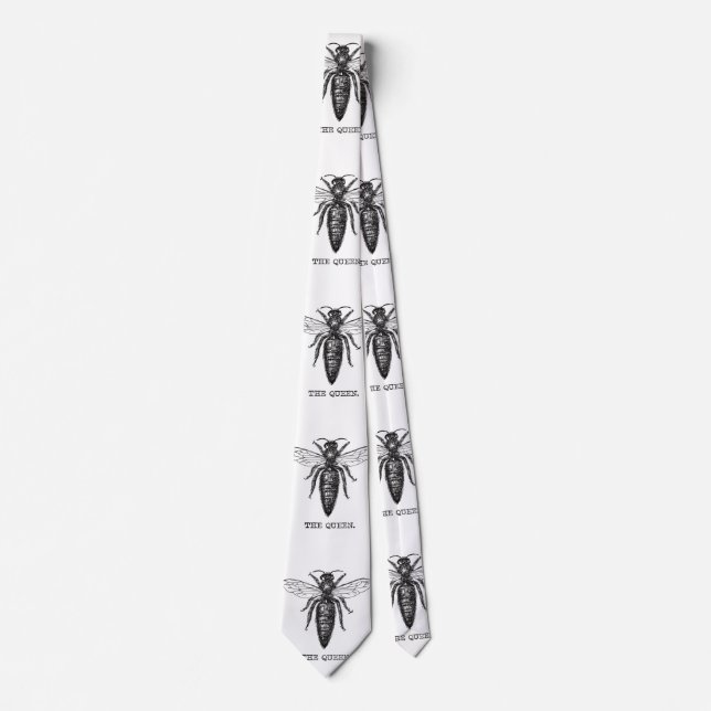 Queen Bee Illustration Classic Teckning Slips (Framsida)