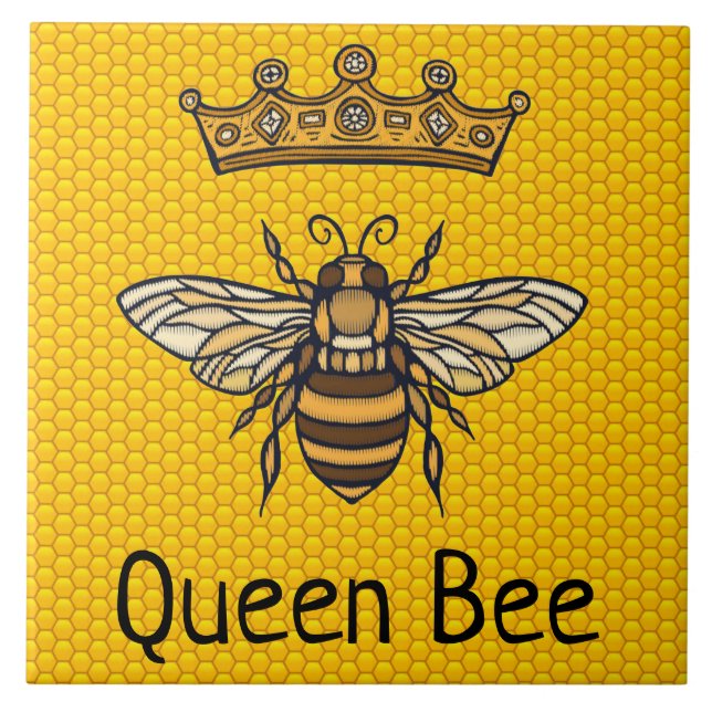 Queen Bee Kakelplatta (Framsidan)