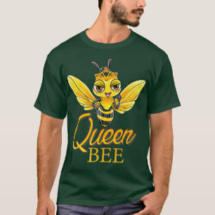 Queen Bee Krona Cute honey Bee Hive Gift T Shirt