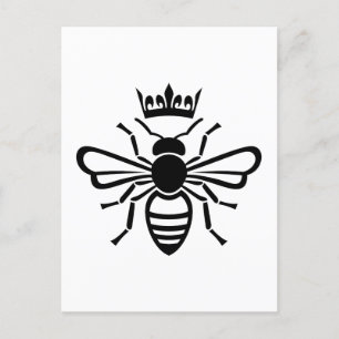 Queen Bee Krona vykort
