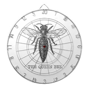 Queen Bee Kryp Insekt Antique Illustration Piltavla