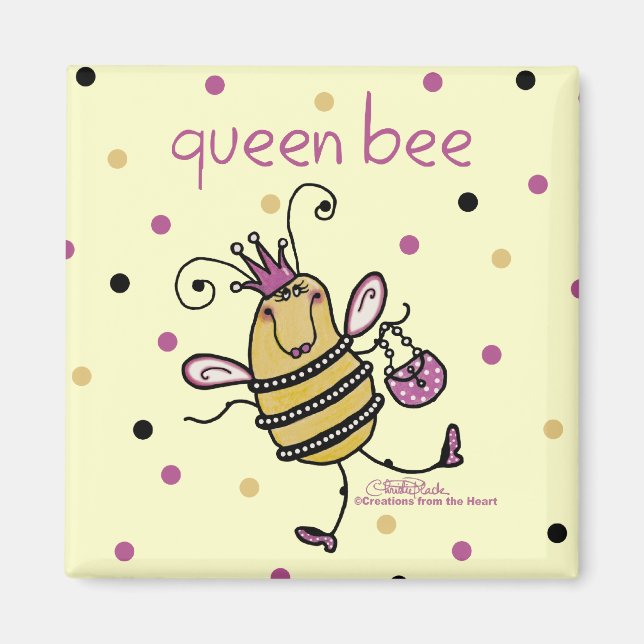 Queen Bee Magnet (Framsidan)