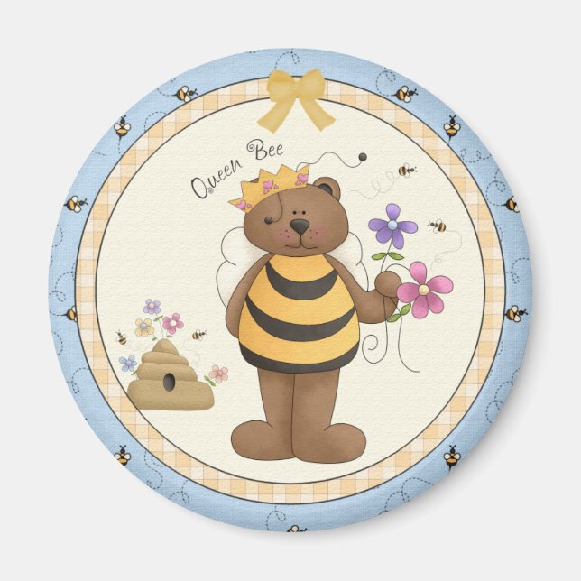 Queen Bee - Magnet (Framsidan)