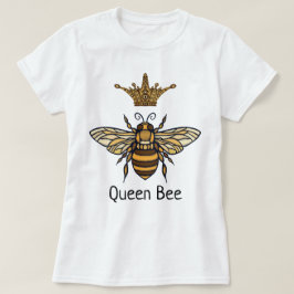 Queen Bee med Finare Krona T-Shirt