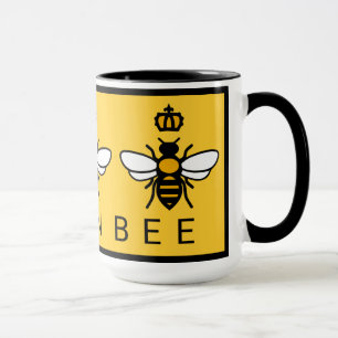 Queen Bee med Krona Mugg