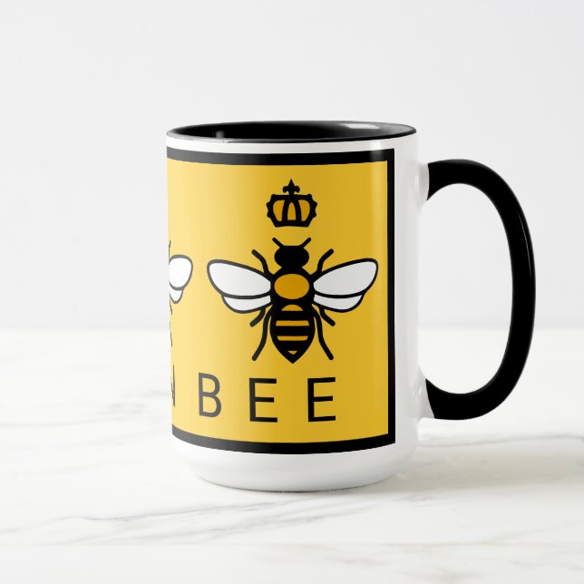 Queen Bee med Krona Mugg (Höger)