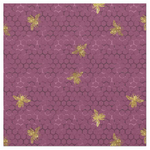 Queen Bee Mönster Fabric Tyg