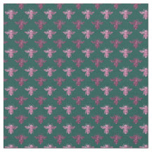 Queen Bee Mönster Fabric