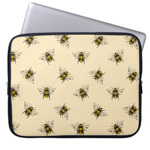 Queen Bee Mönster Laptop Fodral
