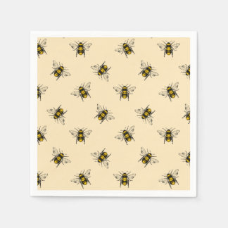 Queen Bee Mönster Pappersservett
