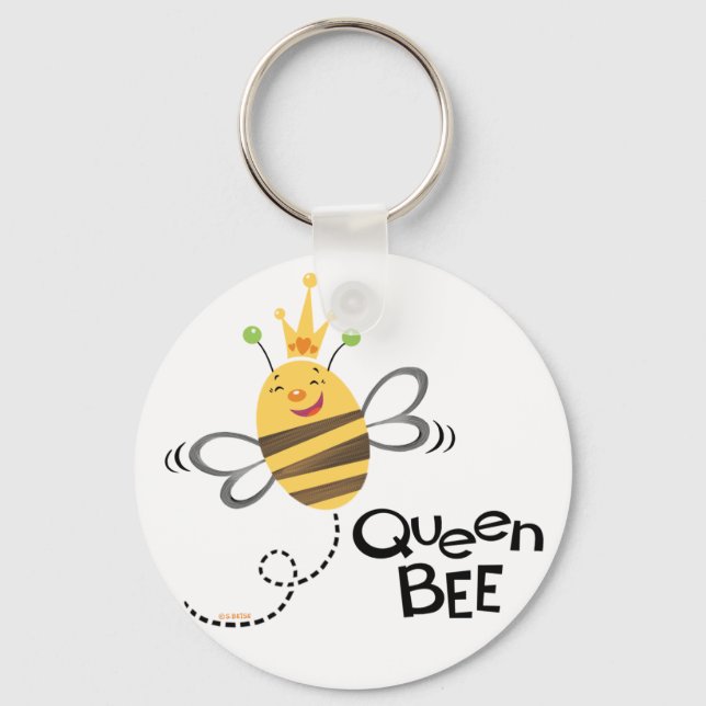 Queen Bee NYCKELRING (Framsida)