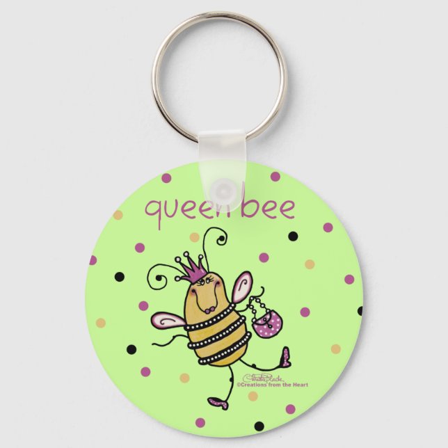 Queen Bee Nyckelring (Framsida)