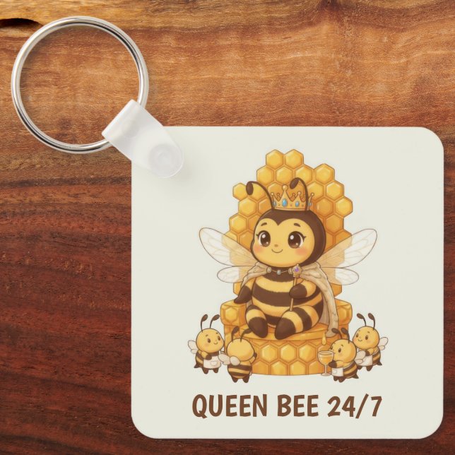 Queen Bee Nyckelring (Framsida)