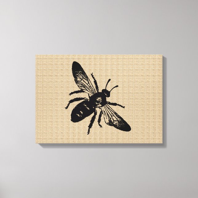 Queen Bee på canvas (Framsida)