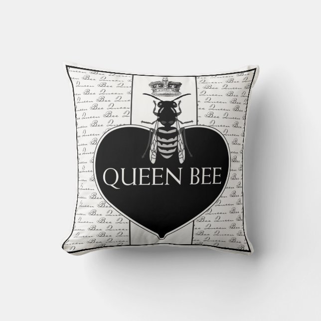 Queen Bee Pillows Kudde (Framsida)