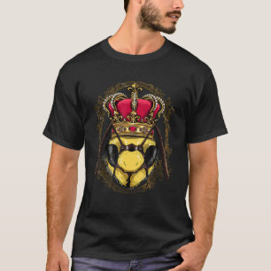 Queen Bee Princess Insekt Bieping Animal Bee T Shirt