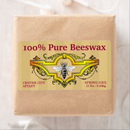 Queen Bee Pure Beeswax Honungsprodukt Fraktsedel