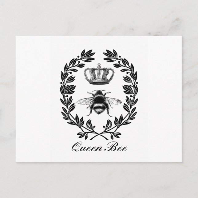 Queen Bee-samling av ThePreciousPast Vykort (Framsida)