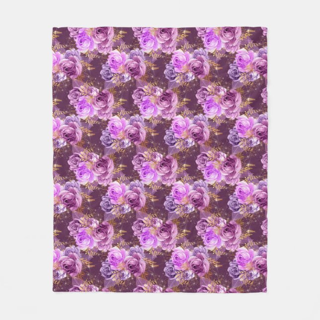 Queen Bee Series Design 3 Fleecefilt (Framsidan)