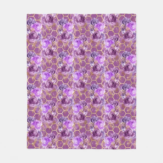 Queen Bee Series Design 6 Fleecefilt (Framsidan)