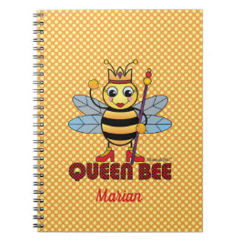 Queen Bee Spiral-länkad bärbar dator Anteckningsbok