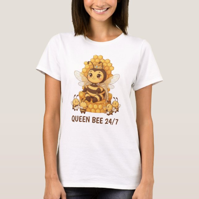 Queen Bee T Shirt (Framsida)