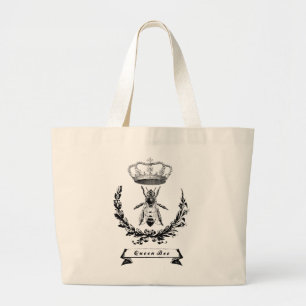 Queen Bee Tote Bag Jumbo Tygkasse