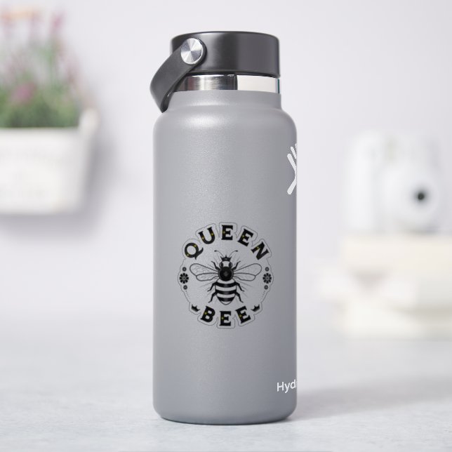 Queen Bee Vinyl Sticker Klistermärken (HydroFlask)