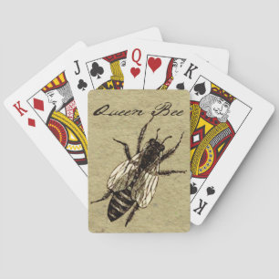 Queen Bee Wildlife Kryp Insekt Casinokort