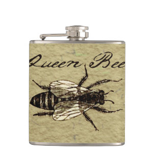 Queen Bee Wildlife Kryp Insekt Fickplunta
